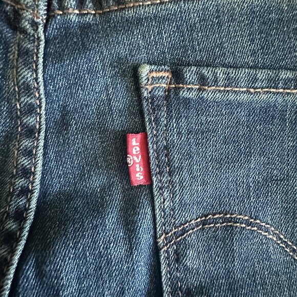 Levis Mens Bermuda Shorts 33 Mid Rise Slim Fit Classic Denim 99% Cotton - Picture 6 of 11